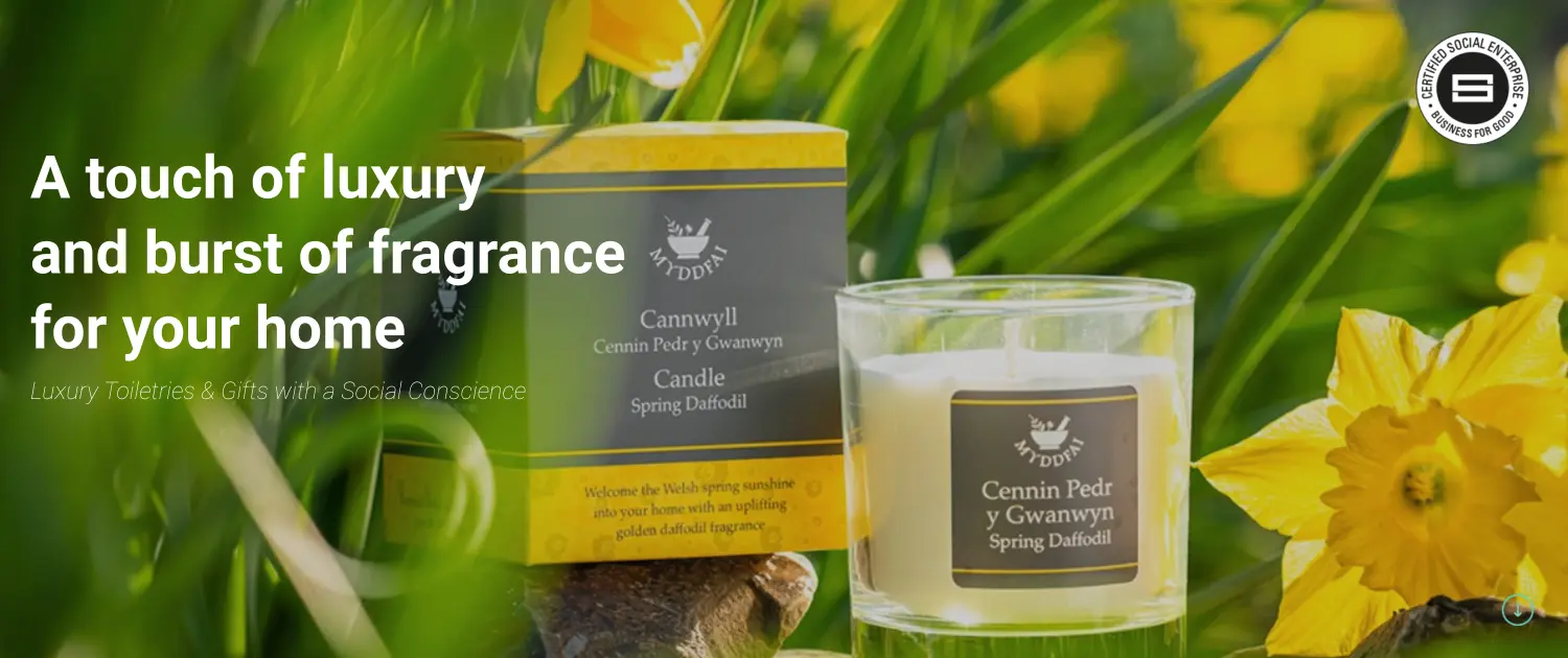 A touch of luxury and burst of fragrance for your home Luxury Toiletries & Gifts with a Social Conscience