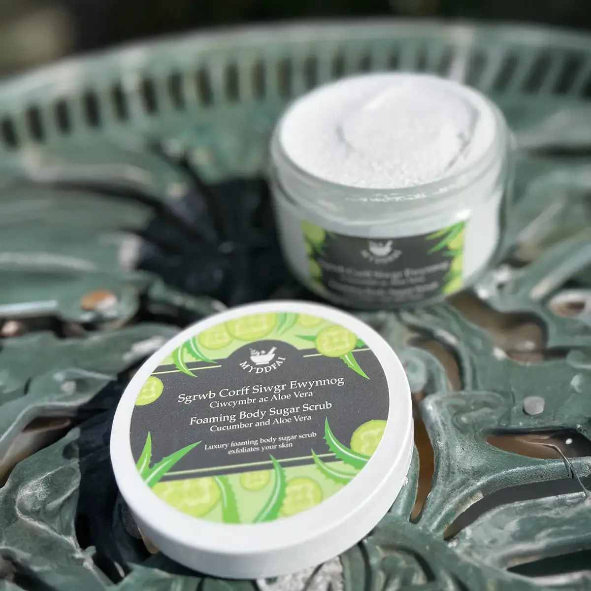 Foaming Body Sugar Scrub Cucumber & Aloe Vera