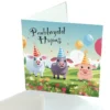 Greeting Card Happy Birthday (Animals)