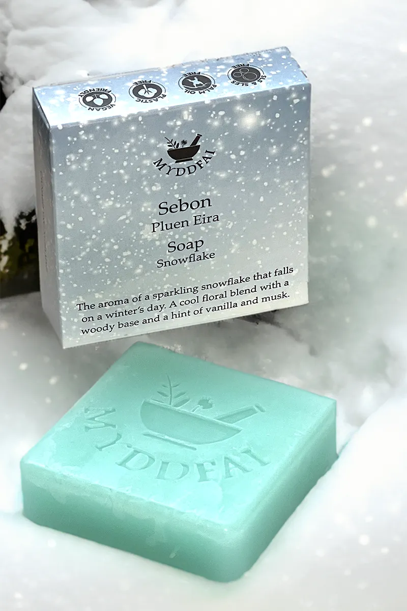 Soap Snowflake ~ Sebon Pluen eira