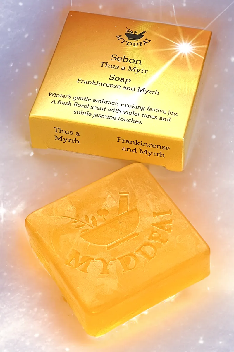 Soap Frankincense and Myrrh ~ Sebon Thus a Myrr