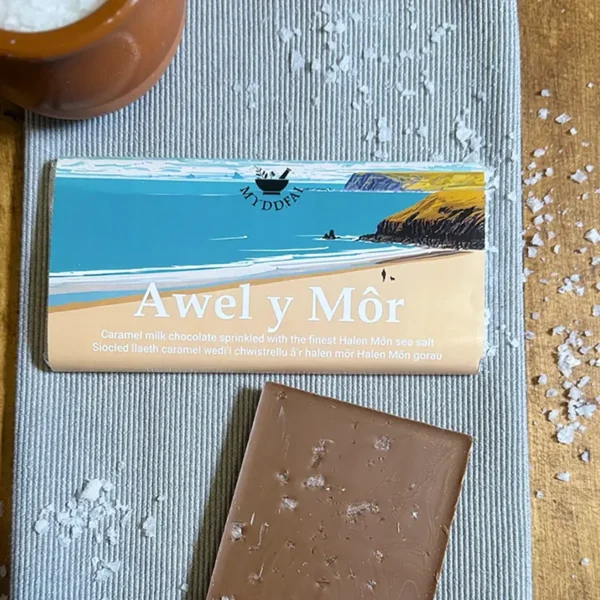 Milk Chocolate Awel y Môr (Sea Breeze)