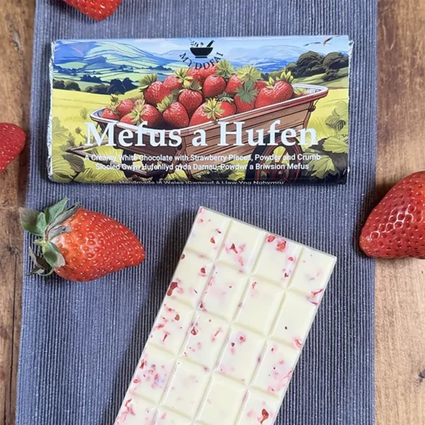 Strawberry & Cream White Chocolate