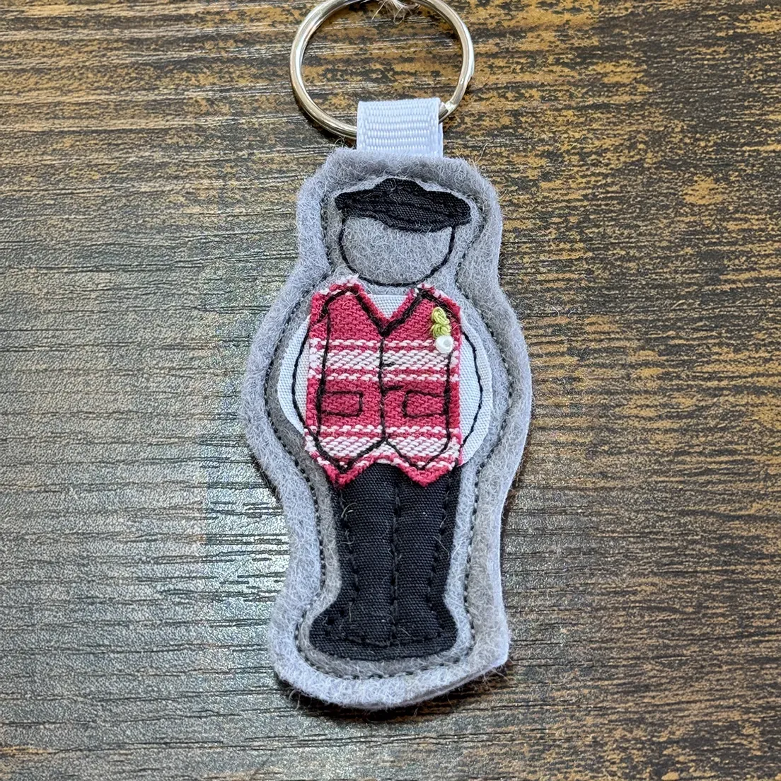 Welsh Boy Keyring