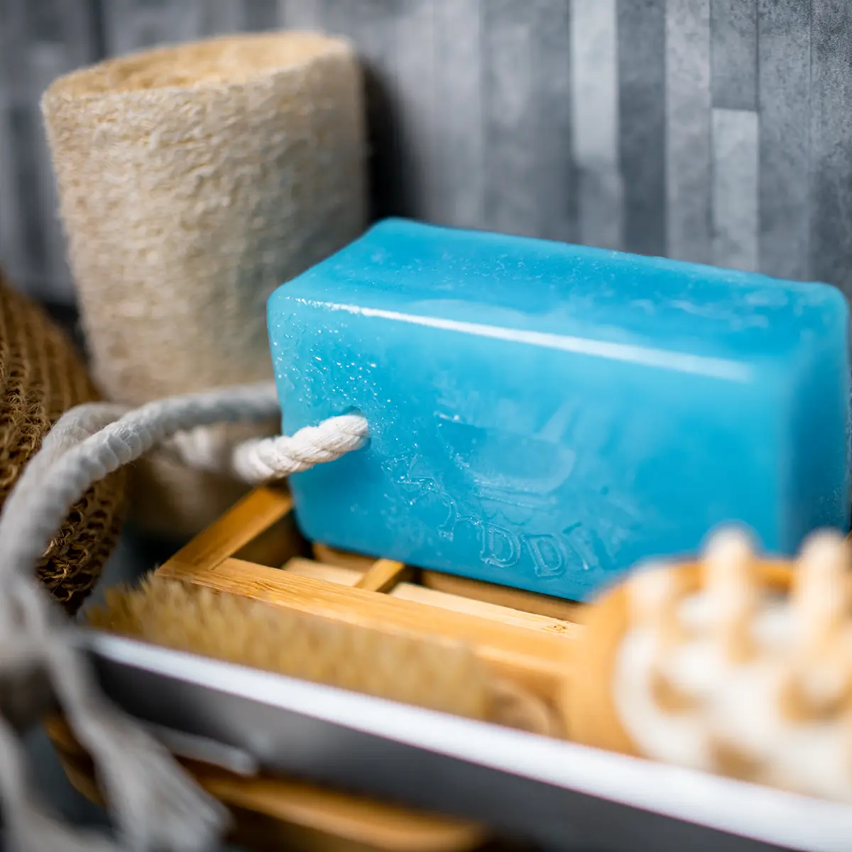Awel y Môr Soap on a Ropw
