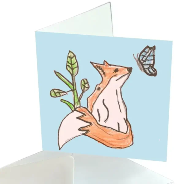 Greeting Card Fox