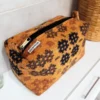 Welsh Tweed Wash Bag (Orange)