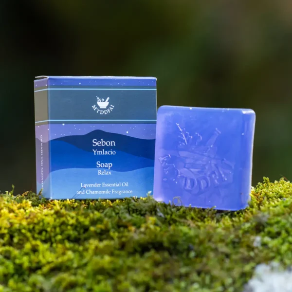 Soap Ymlacio (Relax)Made in Wales.
